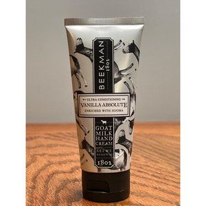 Beekman 1802 Ultra Conditioning Vanilla Absolute Goat Milk Hand Cream, 2.0 oz, N